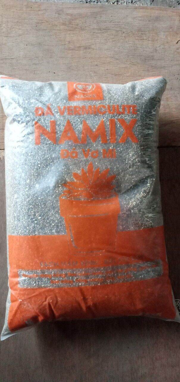 ĐÁ VERMICULITE dùng trộn đất trồng sen đá, xương rồng, hoa