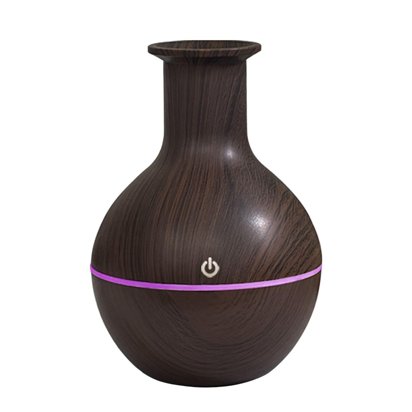 Round Diffuser Silent 130ml with LED Colorful Light  Humidifier