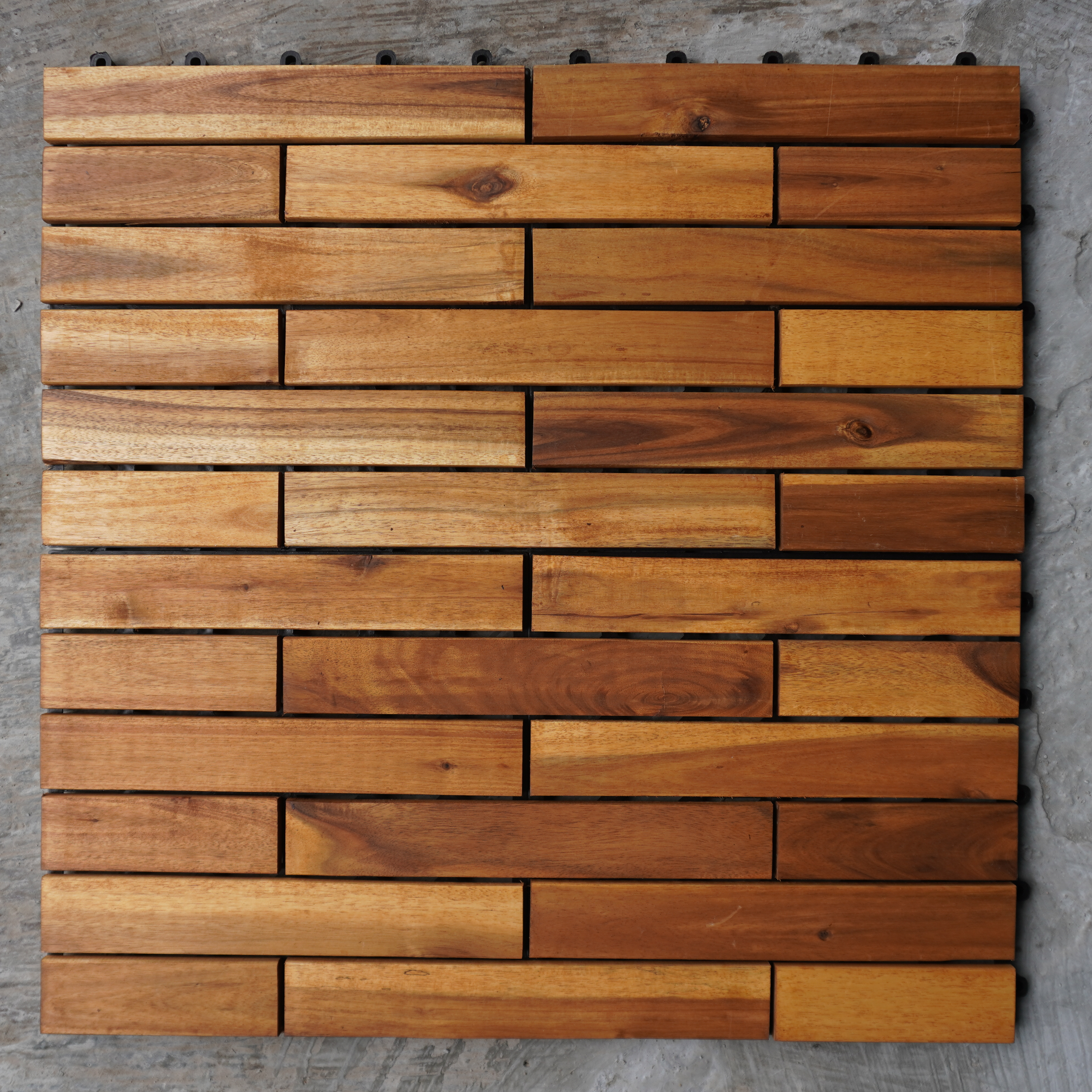 Vỉ Lót Sàn Ban Công Loại Dài 60cm Màu Vàng Thương Hiệu ANKAN Dùng Để Lót Ban Công Sân Vườn Sân Thượng Hành Lang Văn Phòng