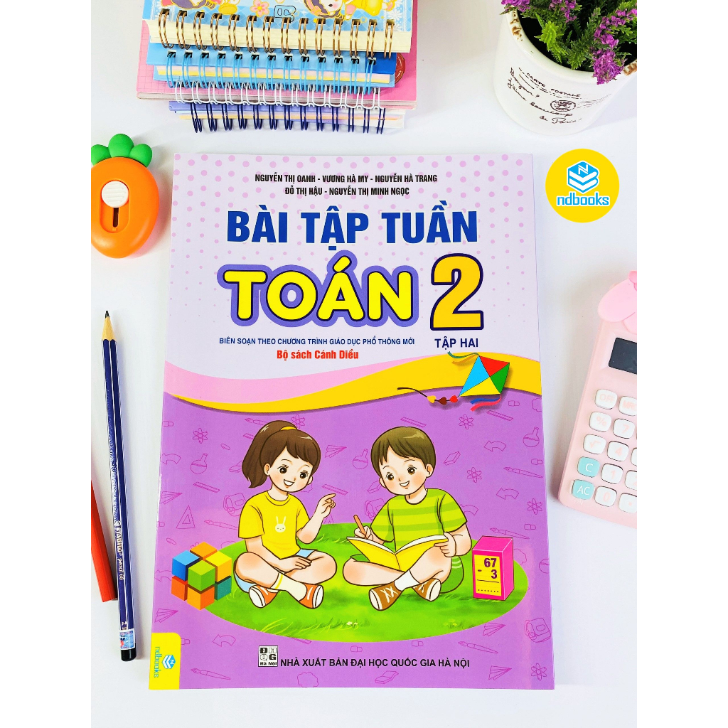 Sách - Bài Tập Tuần Toán 2 - Biên soạn theo CT GDPT mới - Cánh Diều