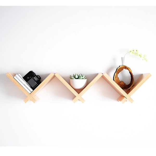 1 Kệ góc gỗ trang trí