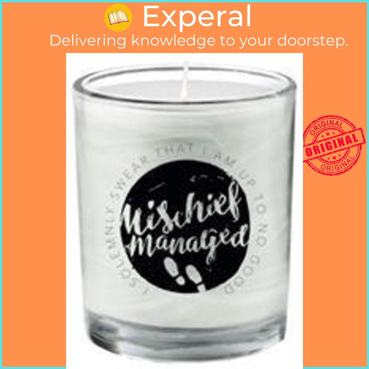 Sách - Harry Potter: Mischief Managed Glass Votive Candle by Insight Editions