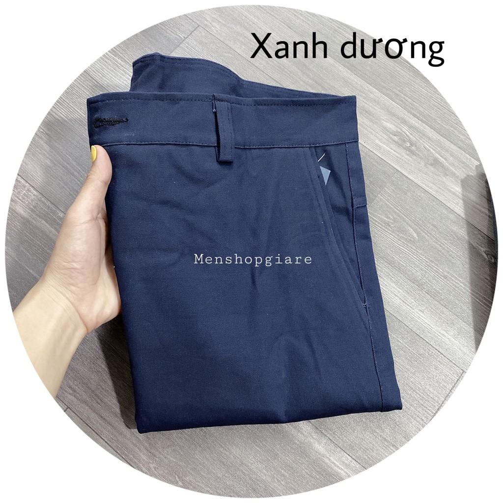 SHORT KAKI COTTON CO GIÃN- hình thật