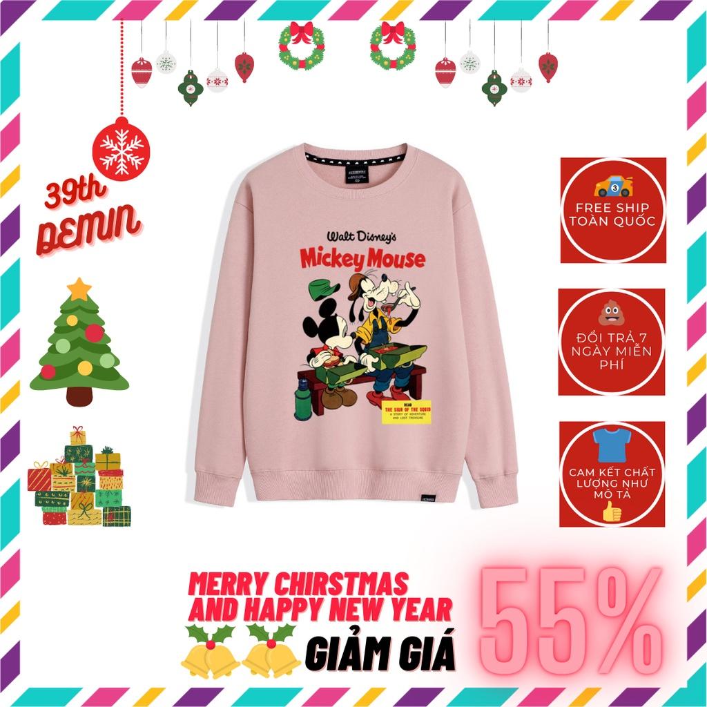 Áo nỉ MICKEY CUTE phong cách Hàn Quốc sweater unisex Form rộng Free Size