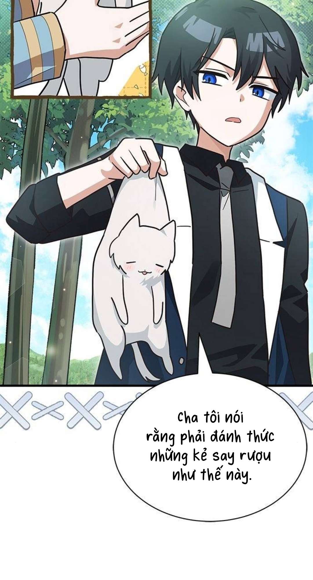 mèo con được gia tộc sói nhận nuôi? chapter 24 49