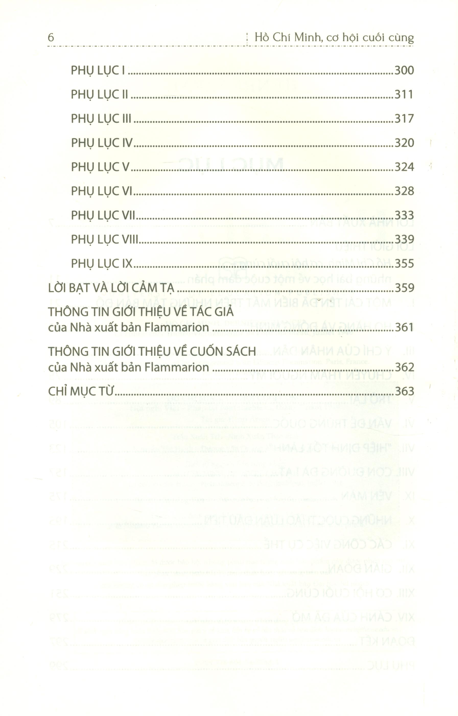 Hồ Chí Minh Cơ Hội Cuối Cùng (Hội Nghị Việt - Pháp Tại Fontainebleau, Tháng 7 Năm 1946) - Bìa cứng