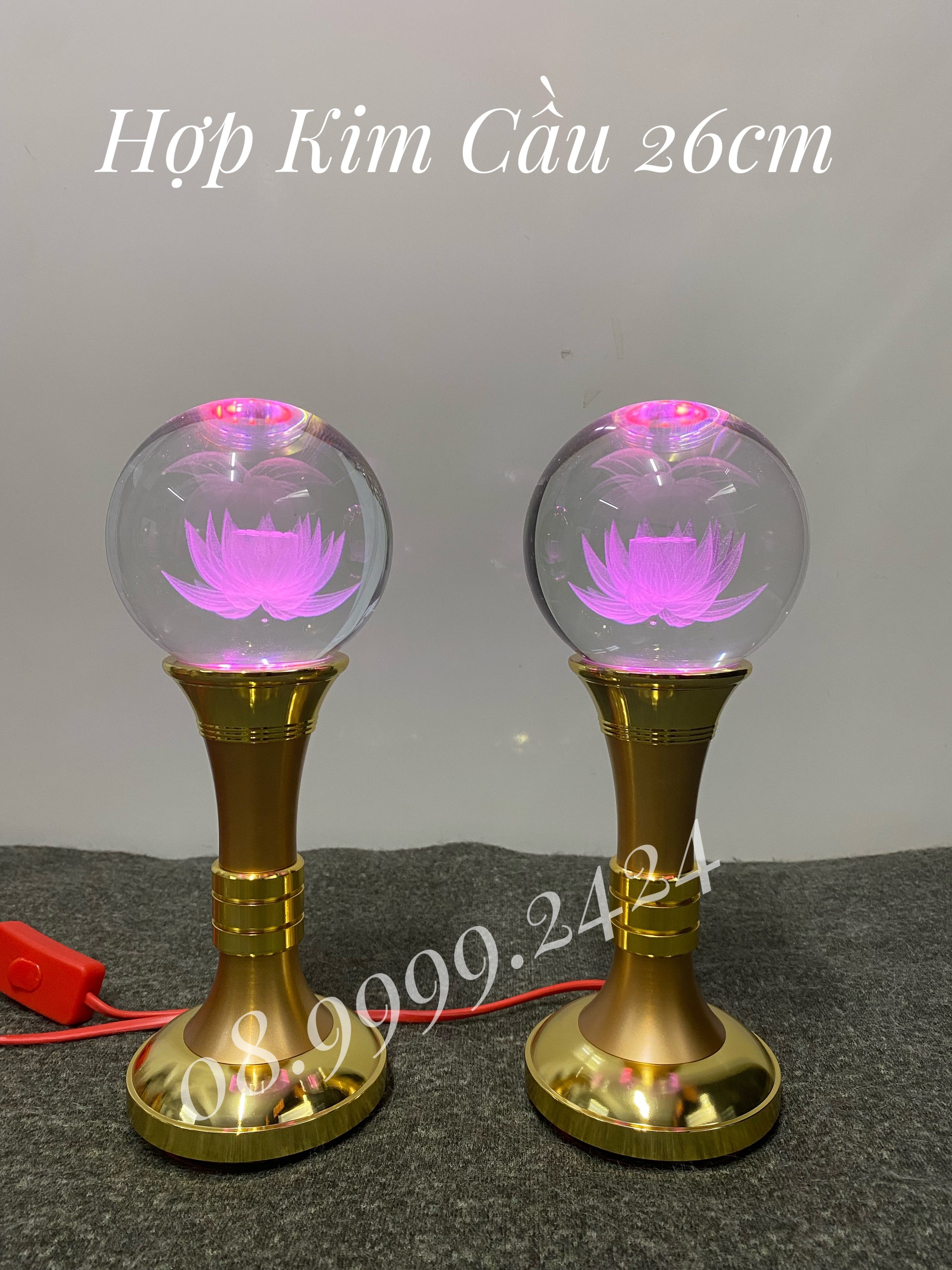 ĐÈN THỜ PHA LÊ CAO CẤP CẦU 26 cm