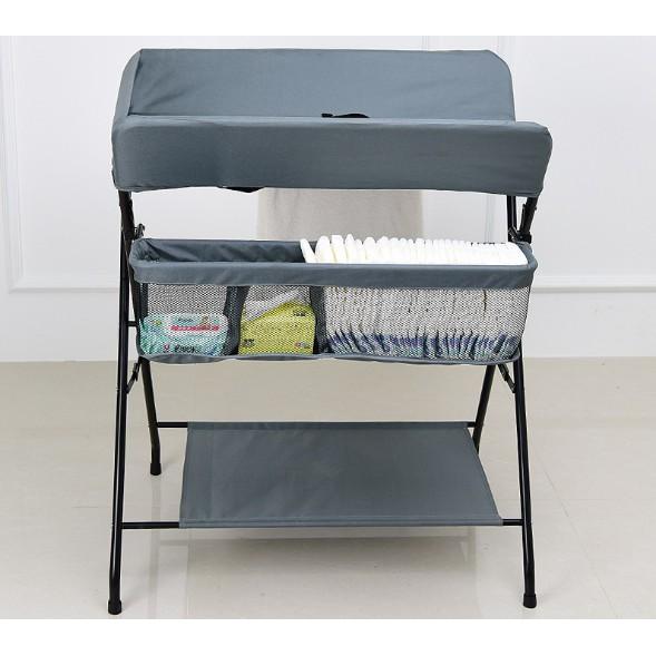 Bàn thay tả đa năng xếp gọn cho bé European Folding Diaper Table (Xám)