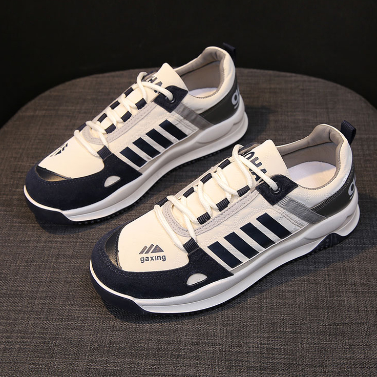 Giày Thể Thao Nam MENDO - Giày Sneaker Màu Xanh Than Chất Vải Dày Dặn, Phối Đồ Dễ Dàng - G5528