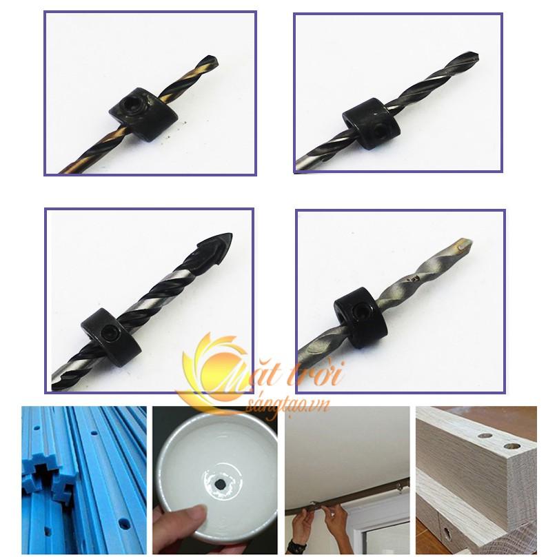 Bộ cữ cố định chiều sâu mũi khoan 8in1