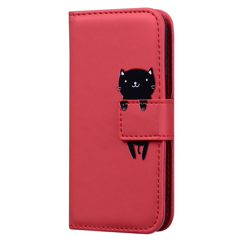 Ốp lưng da ví gập cho iPhone SE 2020 iPhone 8 iPhone 7 iPhone 6 6S Plus