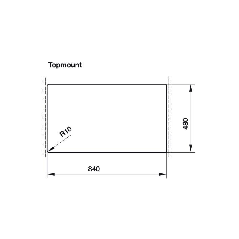 Chậu Rửa Chén Hafele HS19-GEN2R90 - Ngang 86 cm - Lắp Nổi và Lắp Âm - Hàng Chính Hãng