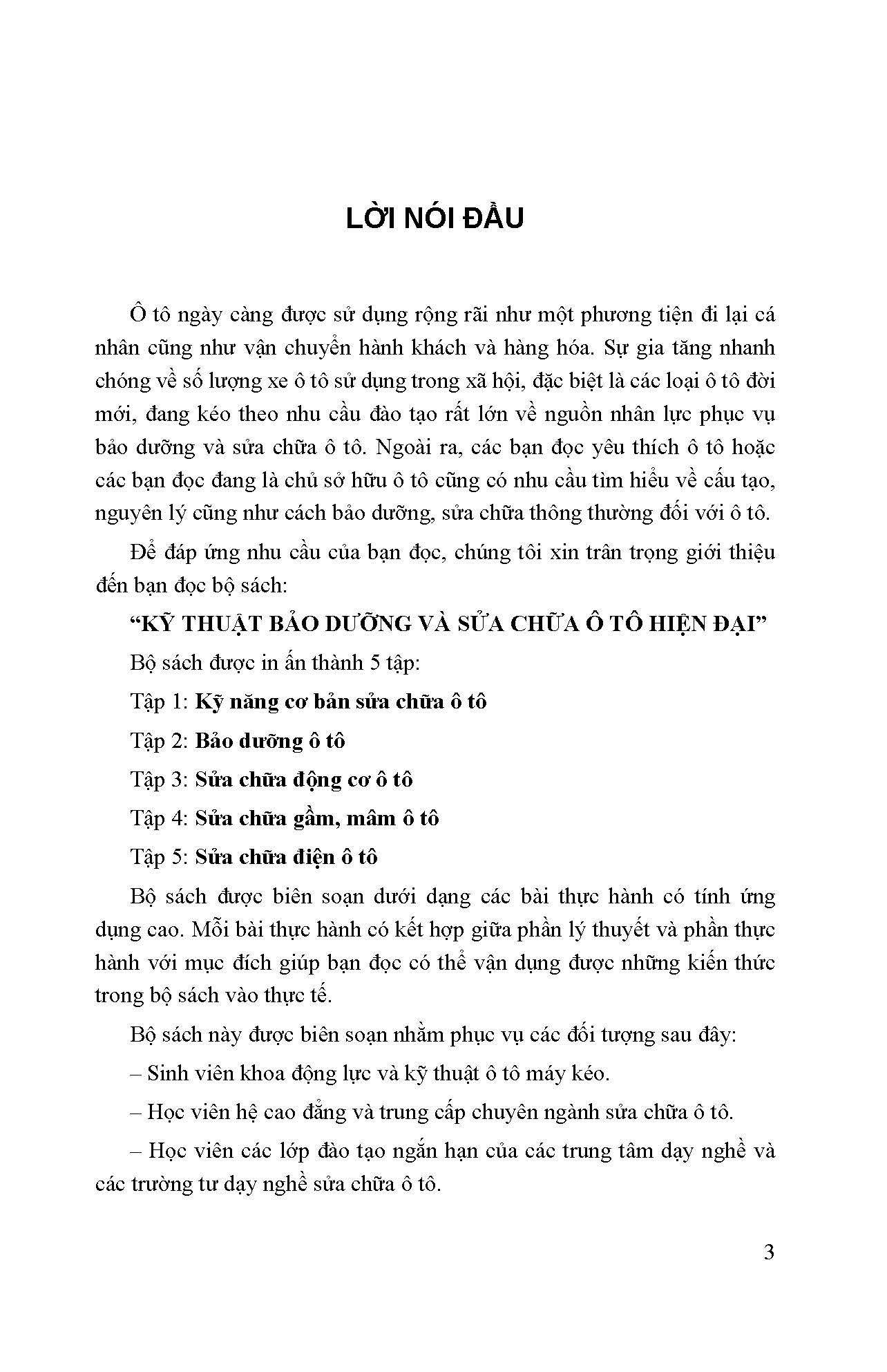 Kỹ Thuật Bảo Dưỡng Và Sửa Chữa Ô Tô Hiện Đại - Kỹ Năng Cơ Bản Sửa Chữa Ô Tô