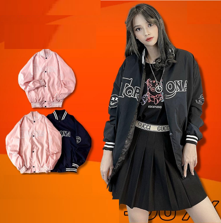 Áo Khoác Dù Nam Nữ Hàng Unisex May 2 Lớp Jackets Gió Nam Nữ in TQRQNA