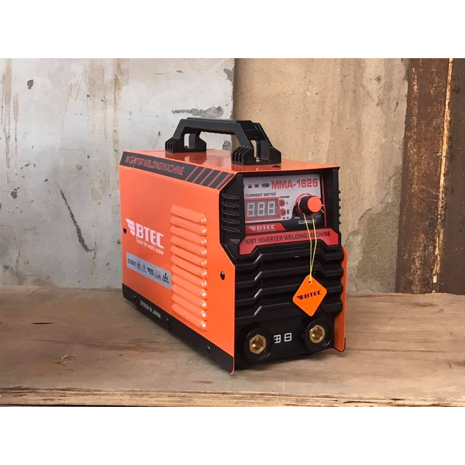 MÁY HÀN QUE ĐIỆN THẾ KHÔNG ỔN ĐỊNH BTEC MMA-1626 - HÀNG CHÍNH HÃNG