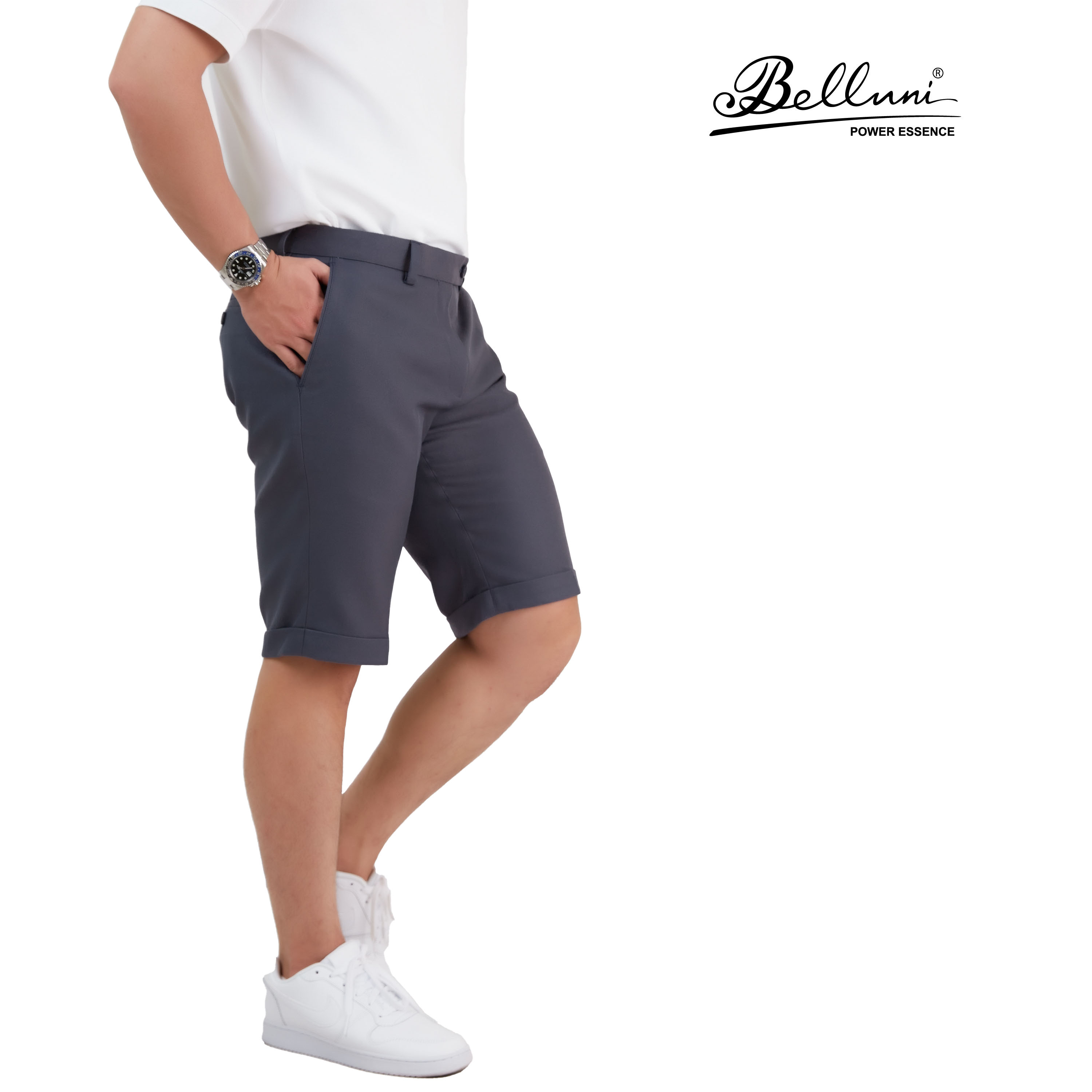Quần short nam cao cấp BELLUNI trẻ trung năng động - QS.CR.BE.21.B6