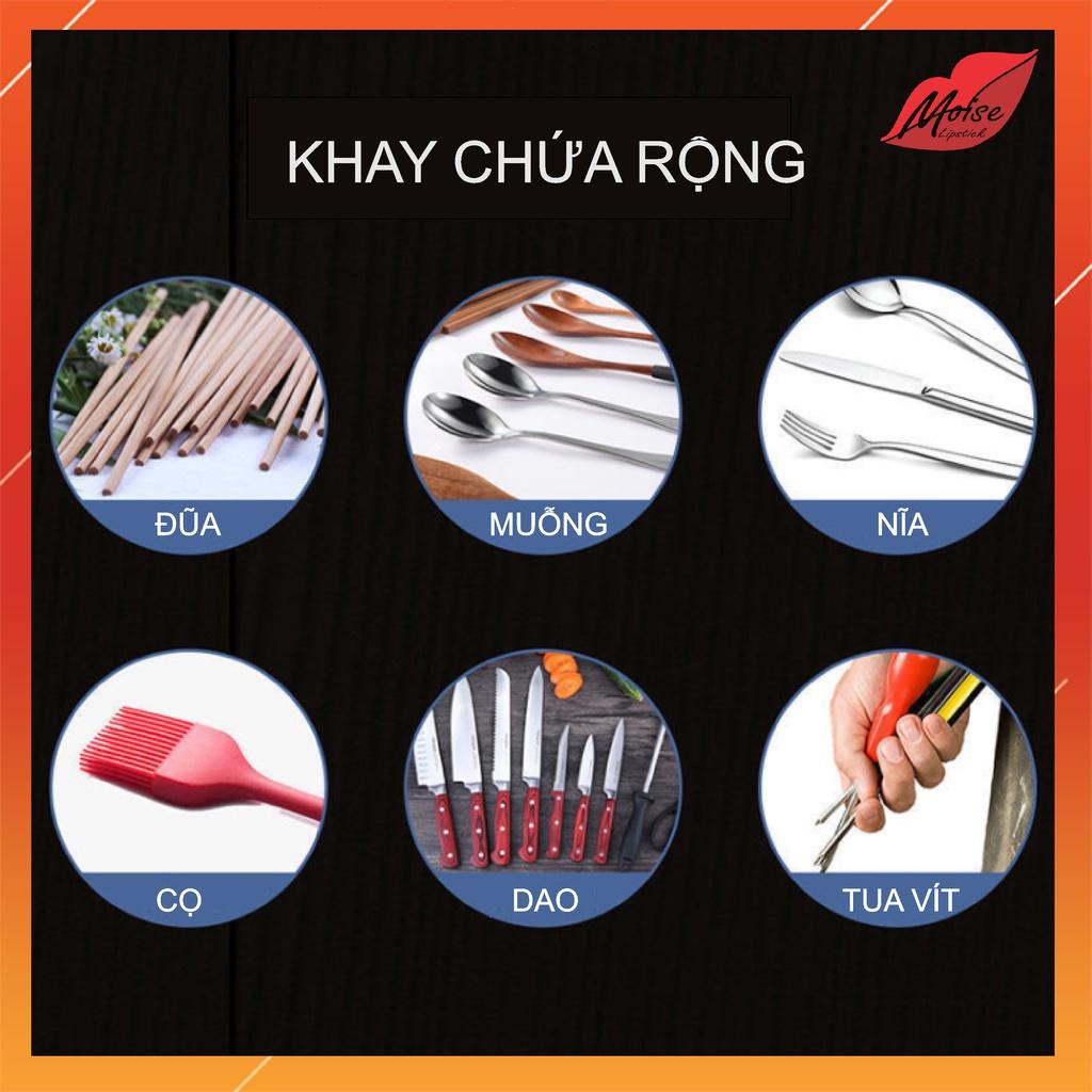 Ống đựng đũa cao cấp, Ống đựng đa chức năng, khử khuẩn và sấy khô đũa, bảo vệ sức khỏe gia đình