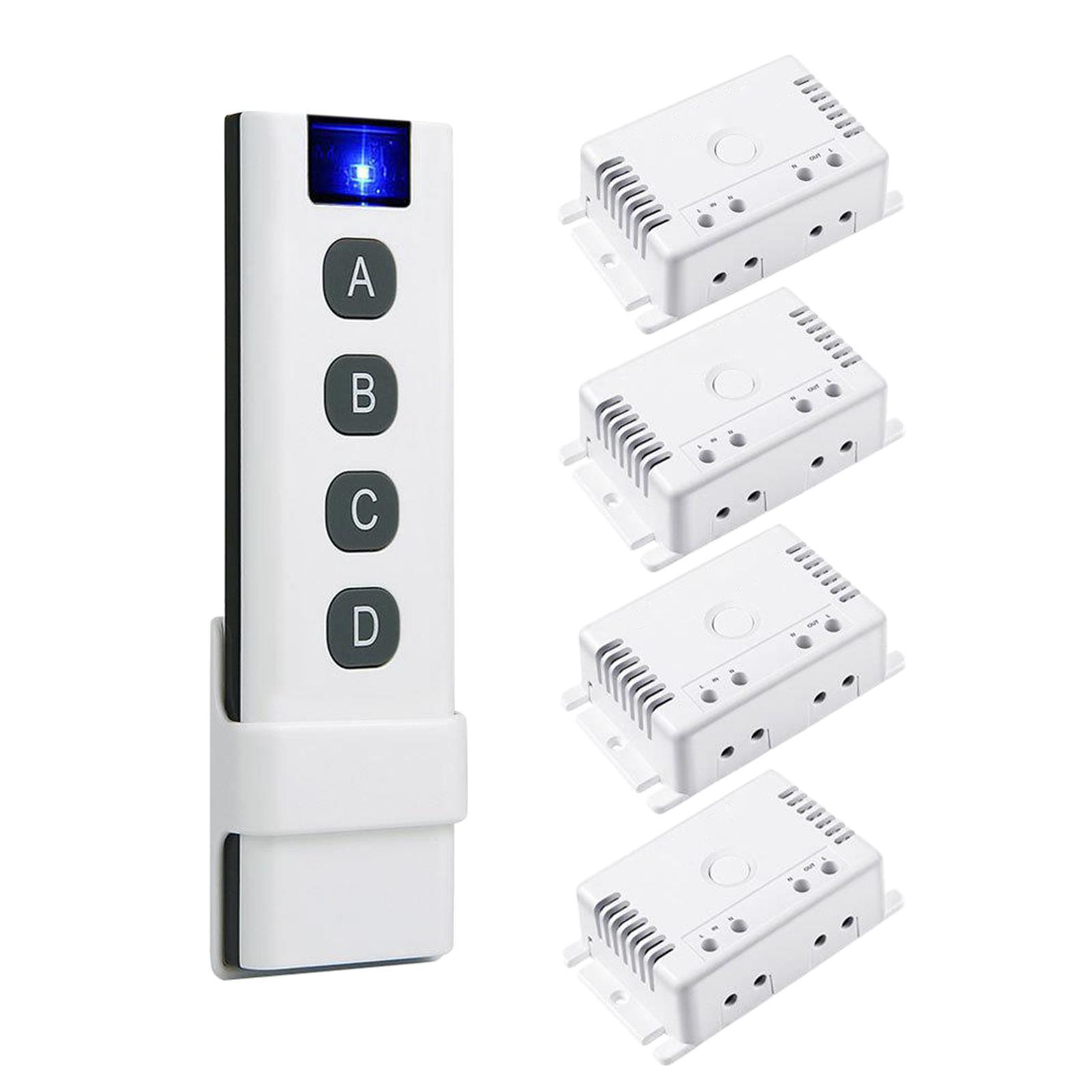 Wireless Digital Remote Control Switch 433MHz for Household Appliances