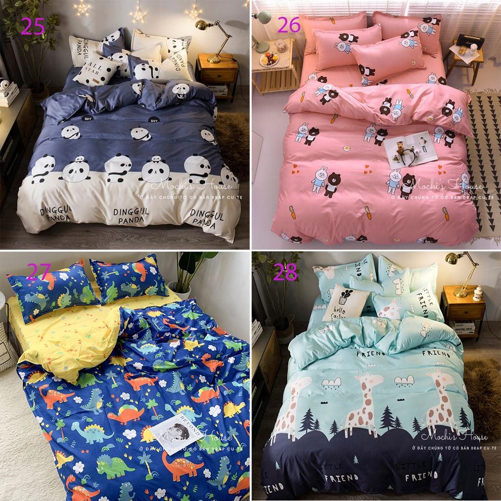 MẪU CỰC CUTE BỘ GA GỐI COTON POLY NHẬP KHẨU