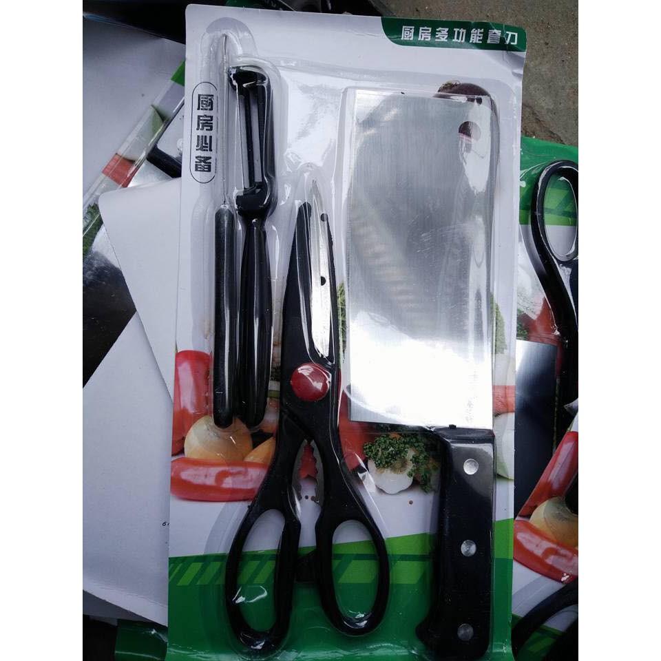 Bộ dao kéo 4 món