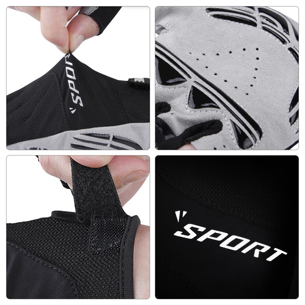 Găng tay nửa ngón đi xe đạp thể thao ngoài trời