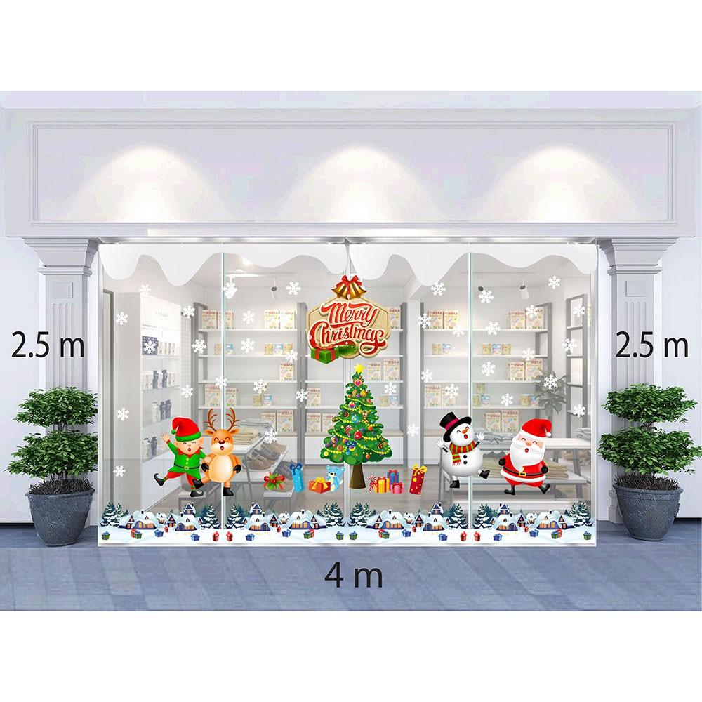 DECAL TRANG TRÍ NOEL 2021 COMBO SỐ 6