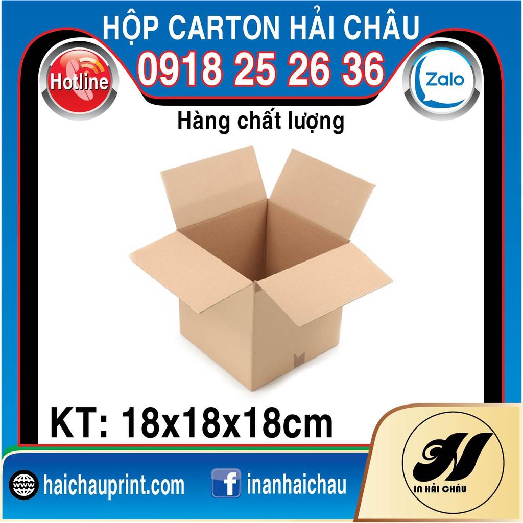 20 Hộp Carton, KT: 18x18x18cm, Hộp carton, Thùng carton, Hộp đóng hàng, Thùng đóng hàng, Hộp carton 3 lớp...