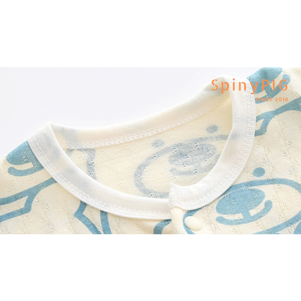 Bộ body sơ sinh 0-2 tuổi 100% cotton thoáng mát dành cho mùa hè cực dễ thương