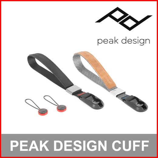 DÂY MÁY ẢNH ĐEO CỔ TAY PEAK DESIGN CUFF WRIST STRAP, BLACK - HÀNG CHÍNH HÃNG