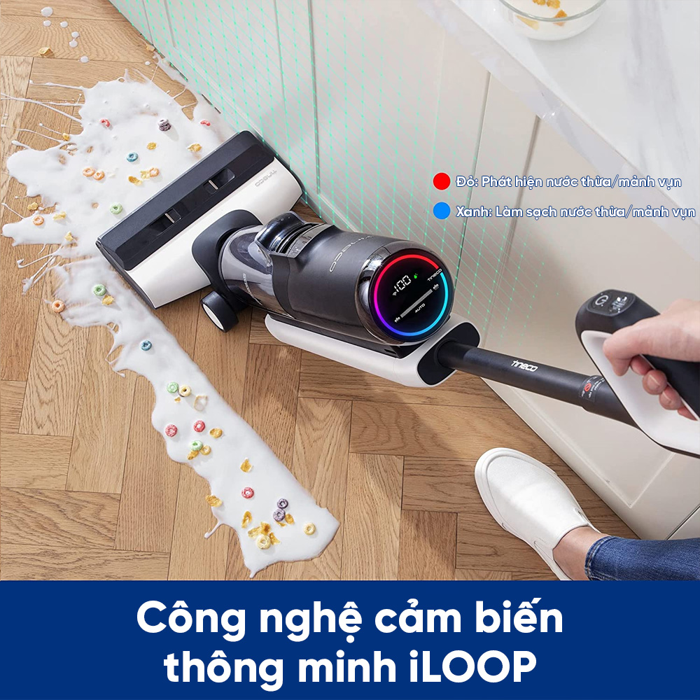 Máy Hút Bụi Lau Sàn Tineco FLOOR ONE S5_Hàng chính hãng_BH 24 tháng_Bản quốc tế