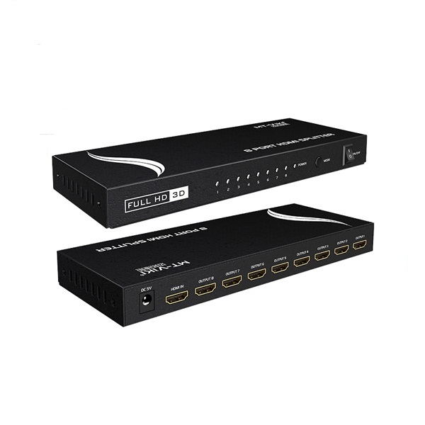 Bộ chia HDMI 1 ra 8 MT-SP108M hàng nhập khẩu