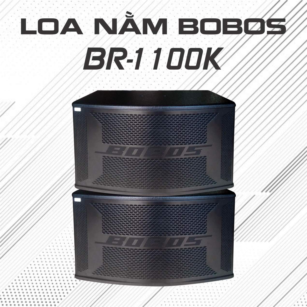 Loa nằm 2.5 tấc BOBOS BR-1100K ( Hàng chính hãng)