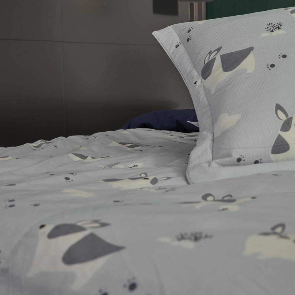 Chăn Ga Gối Niam Cotton tự nhiên 1M4 - 1M6 - 1M8 mã CMT.19