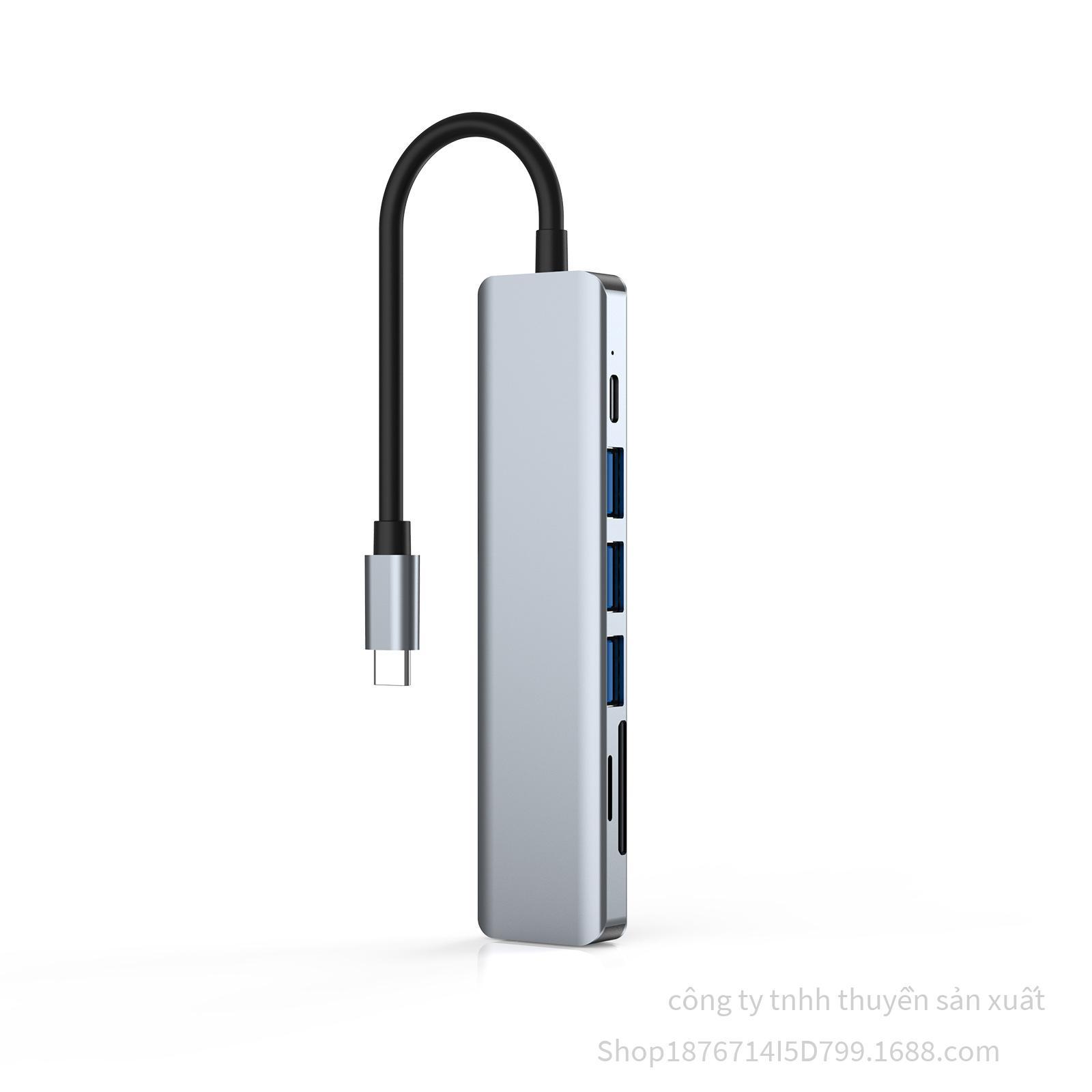 Khuyến mại đặc biệt đế cắm usb hub 3.0 đầu đọc thẻ laptop đế cắm mở rộng chuyển đổi điện thoại di động