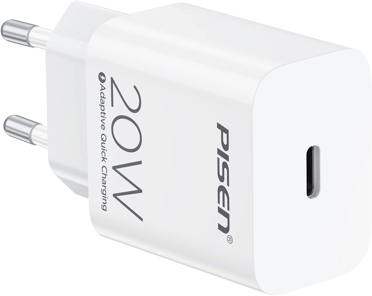 Sạc Nhanh Pisen Quick - Mr White USB-C 20W