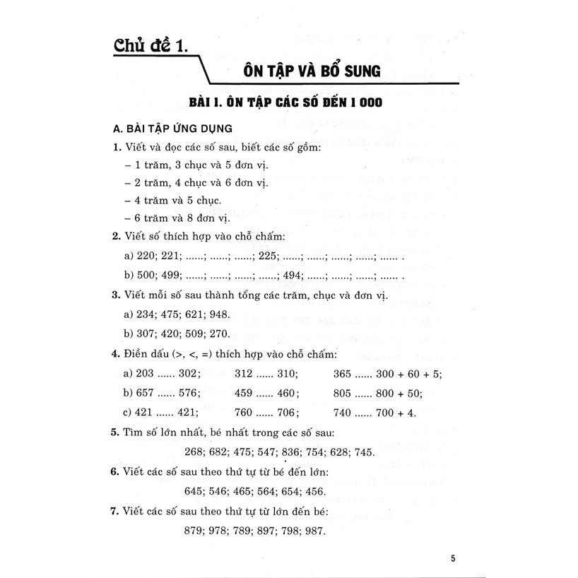 Bồi Dưỡng Toán Lớp 3 - Tập 1 -MK