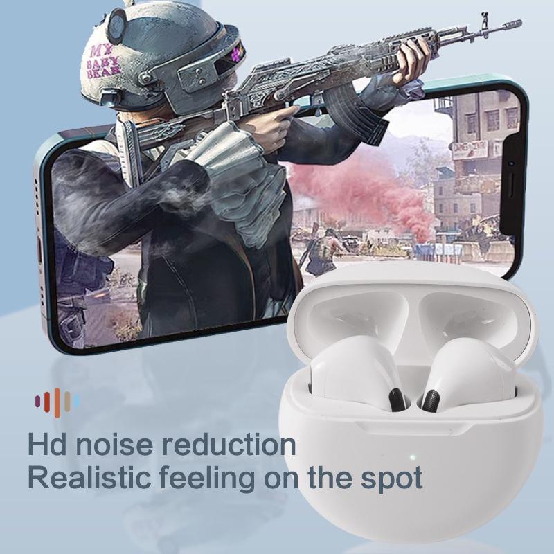 Tai Nghe bluetooth 5.0 Mới Pro6 J6 Chống Ồn Chuyên Dụng Chơi Game
