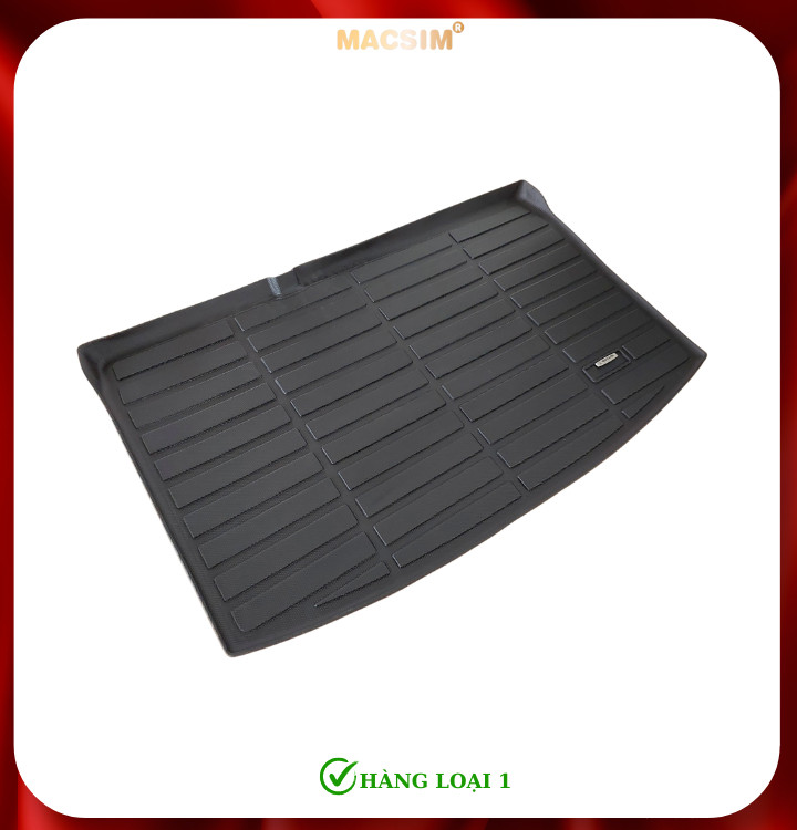 Thảm lót cốp xe ô tô Volkswagen Viloran nhãn hiệu Macsim chất liệu TPE cao cấp màu đen
