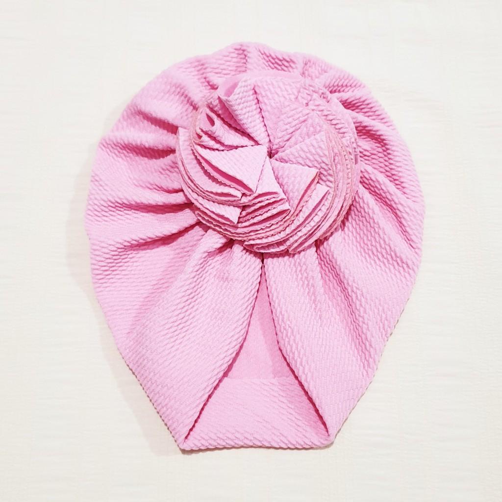 MŨ TURBAN CHO BÉ ĐẸP - MŨ TUBAN THẮT NƠ XINH XẮN - VỪA SÀNH ĐIỆU VỪA CHE THÓP CHO BÉ SƠ SINH