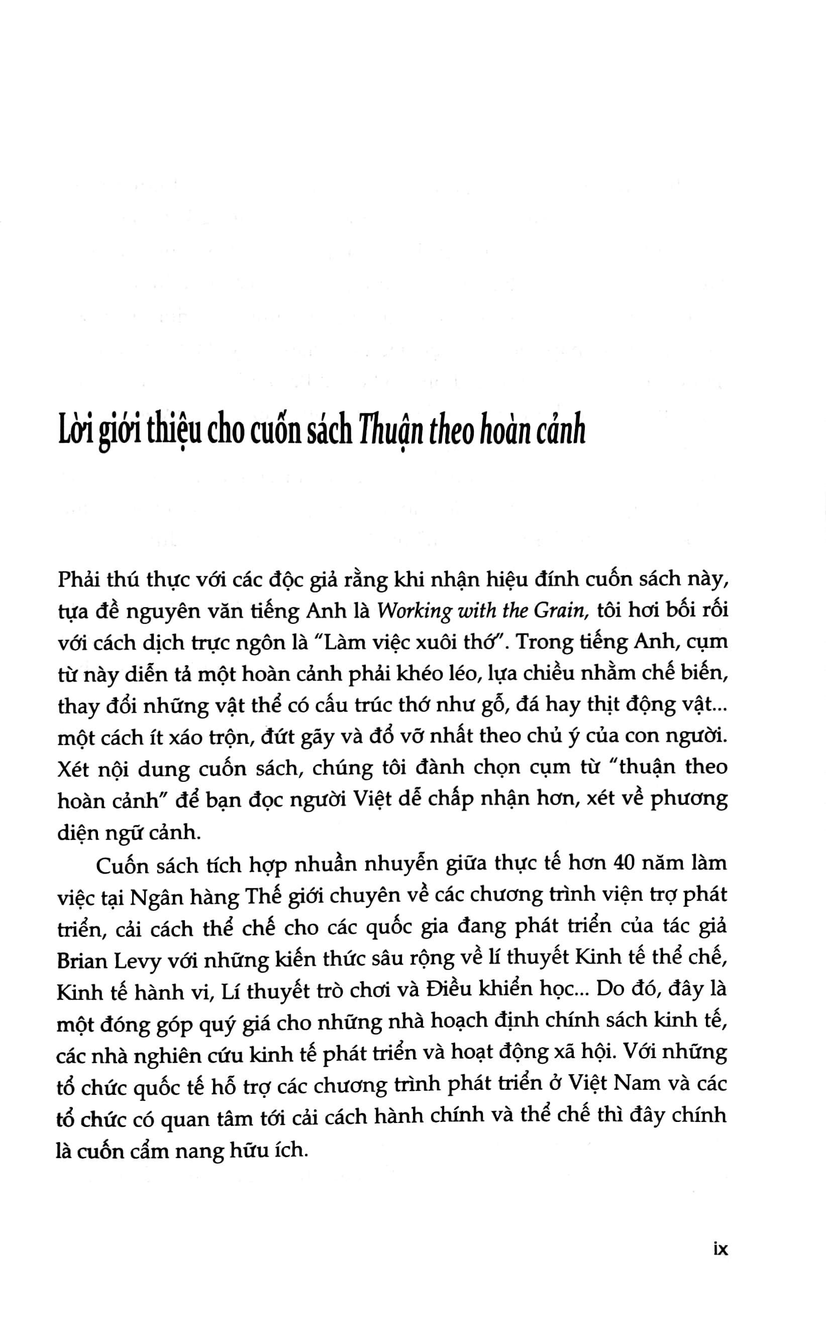 Thuận Theo Hoàn Cảnh - Không Có Một Chiến Lược Phát Triển Vạn Năng