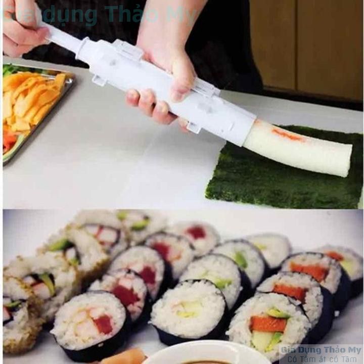 Dụng Cụ Nhồi Lạp Xưởng, Xúc Xích Bằng Tay - Dụng cụ làm cơm cuộn SuShi - Giấy thấm dầu ăn