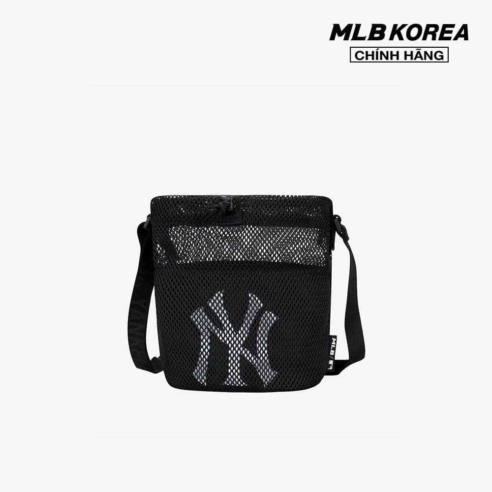 MLB - Túi đeo chéo phối lưới Mesh Sacoche 32BGD6011-50L