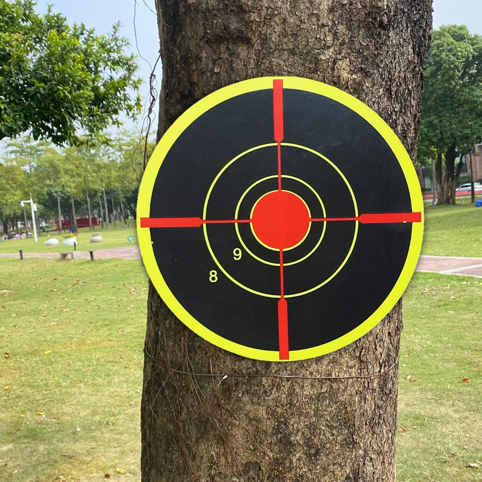 200 Pieces Adhesive Shooting Targets Reactive Splatter - Target Dots - for BB Gun