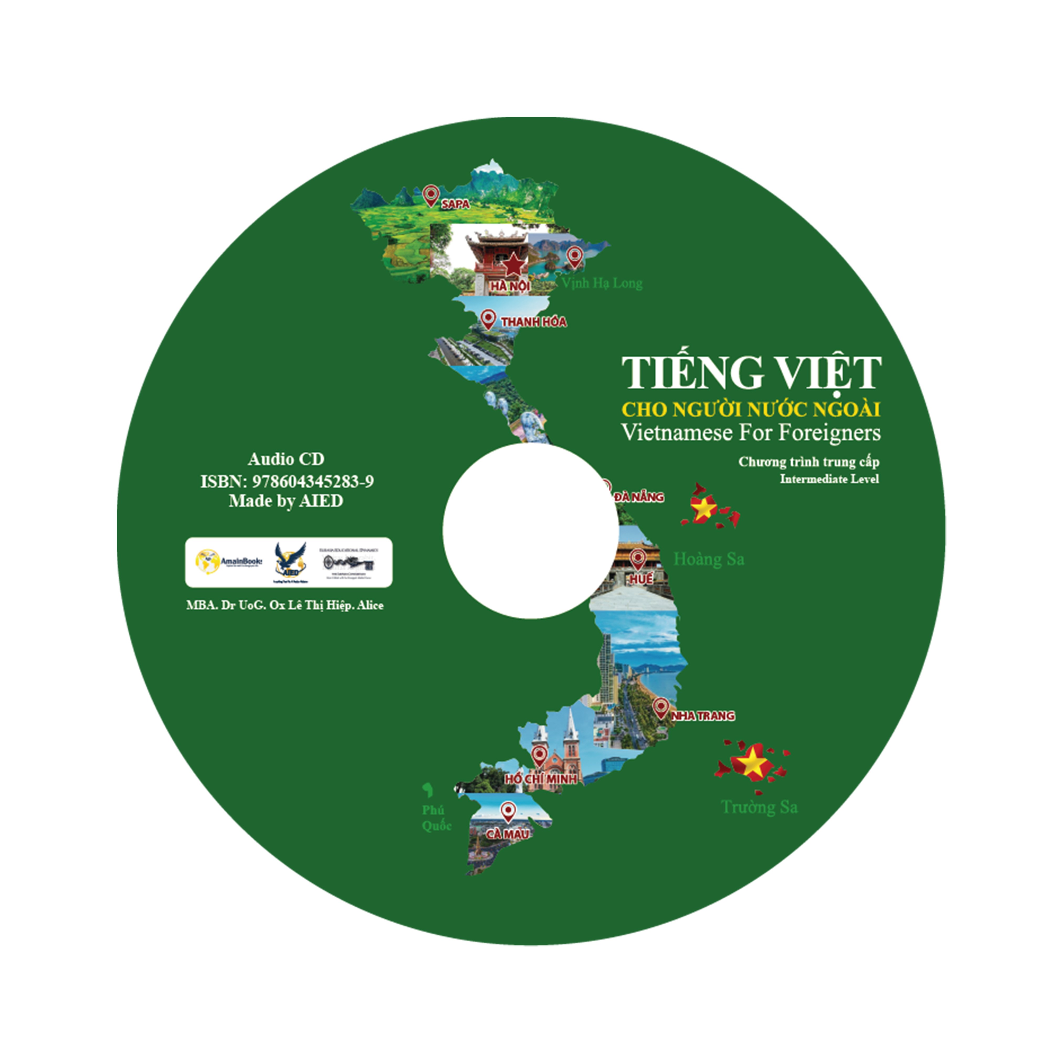 Tiếng Việt cho người nước ngoài Chương trình Trung Cấp (Kèm CD)