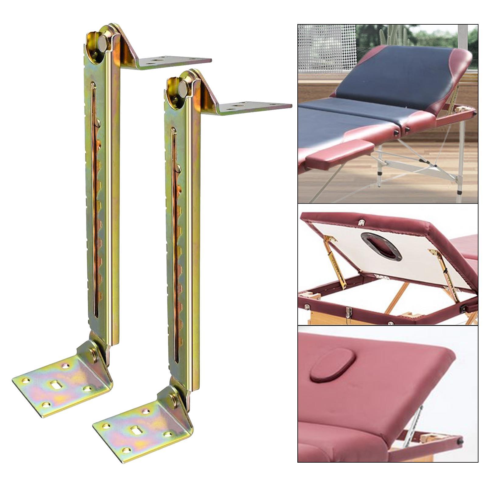 2Pcs Lifting Rod Hinge Hardware 10 Gear Hinge up for Sofa Door Wardrobe