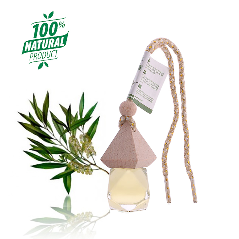 Combo tinh dầu tràm Lorganic +tinh dầu tràm Lorganic treo xe hơi, tủ áo