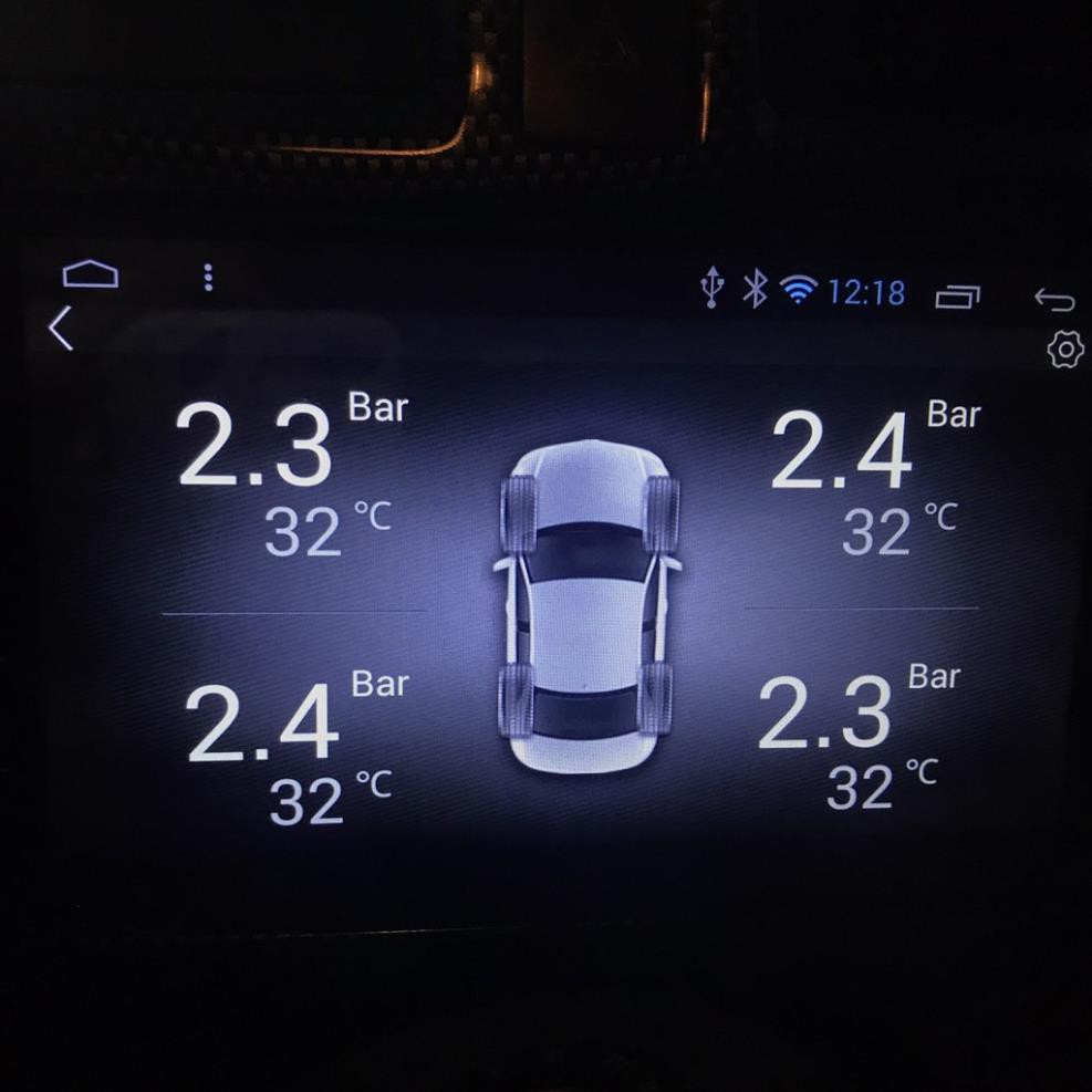 Cảm biến áp suất lốp ô tô ST-T620 – Hiển thị màn Android