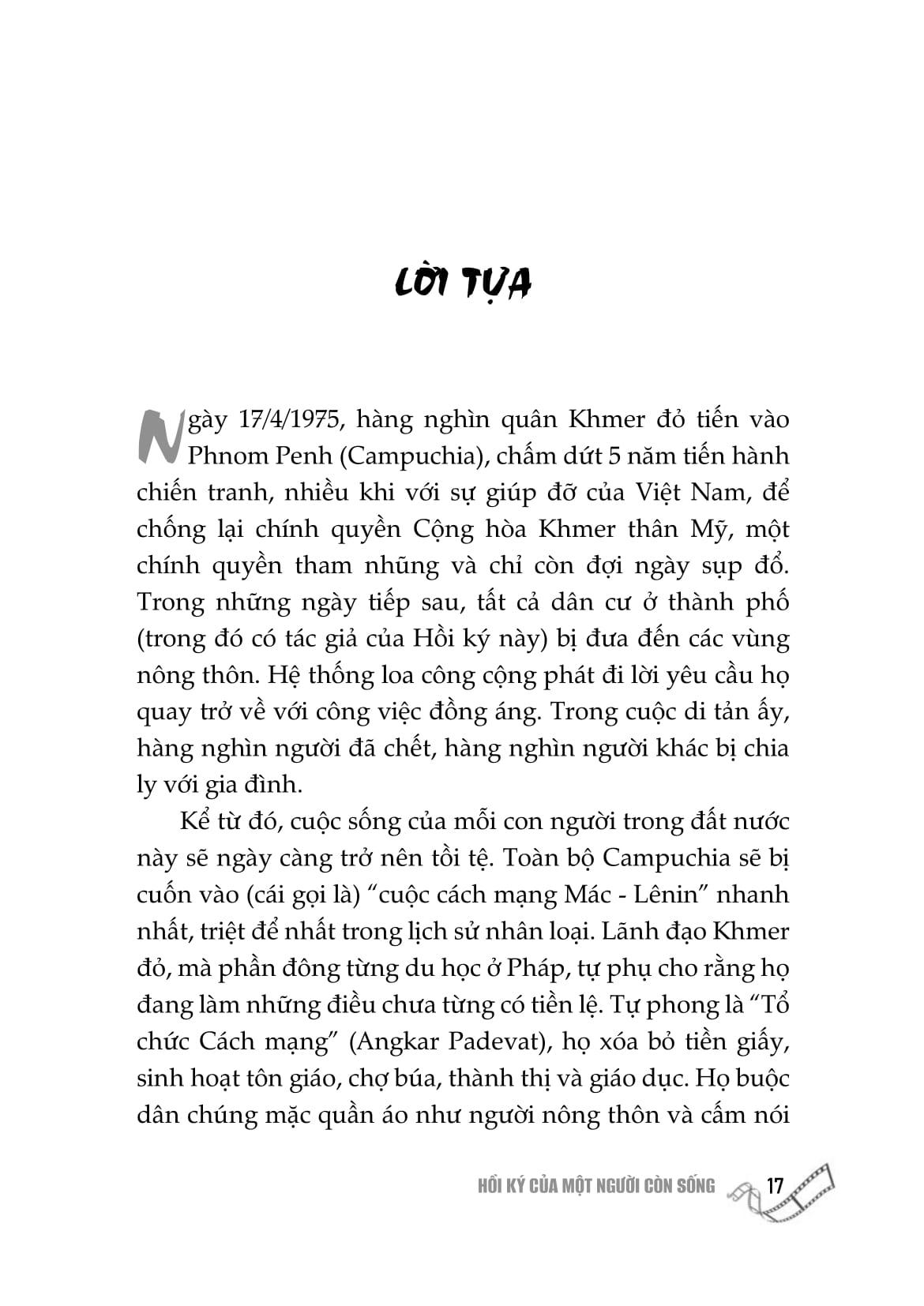 Sách - Thoát Khỏi Địa Ngục Khmer Đỏ - Hồi Ký Của Một Người Còn Sống