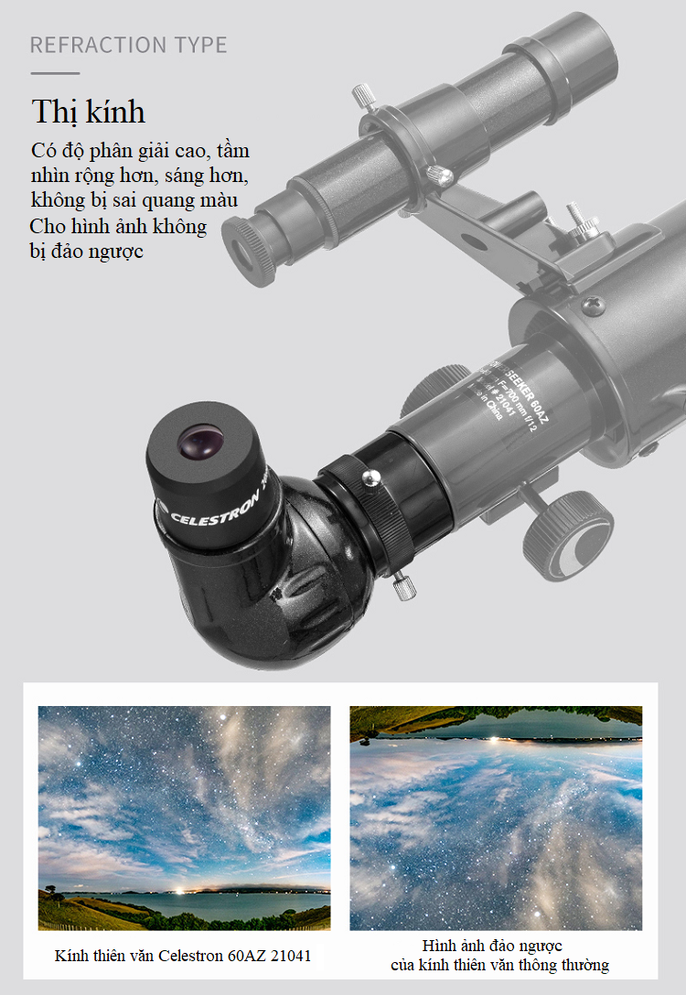 Kính thiên văn Celestron 60AZ 21041