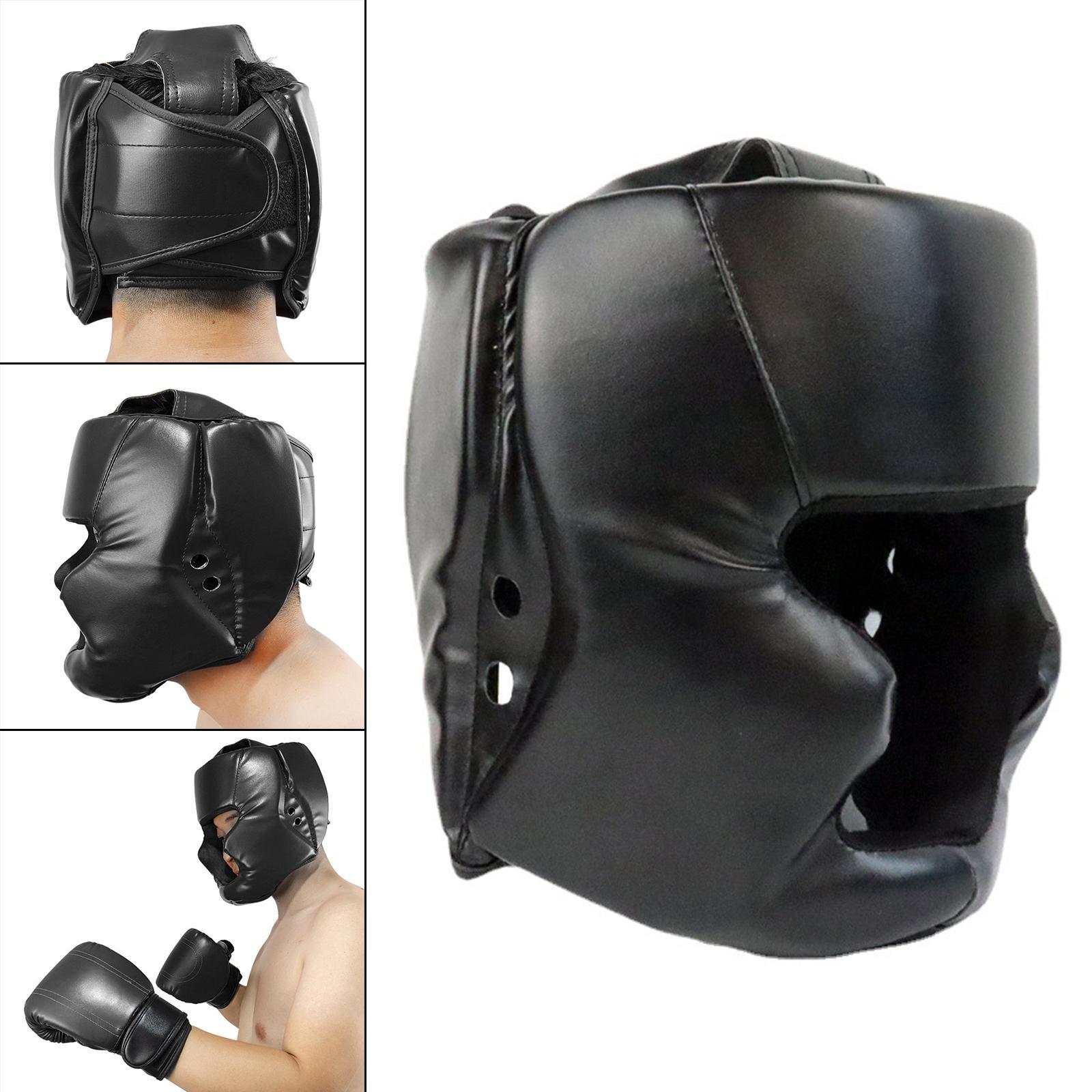 Professional Boxing Headgear for Boxers Soft Wrestling Helmet Cheek Protection for Head Sparring